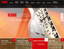 Tablet Screenshot of kme.com
