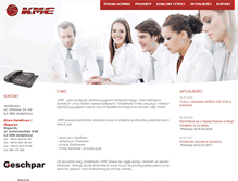 Tablet Screenshot of kme.pl
