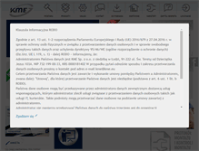 Tablet Screenshot of kme.eu